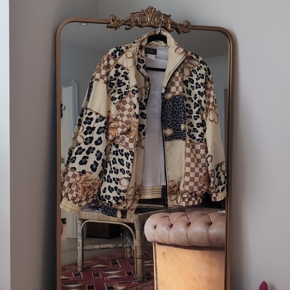 Vintage Leopard and Checkered Jacket - Picture 2 of 7